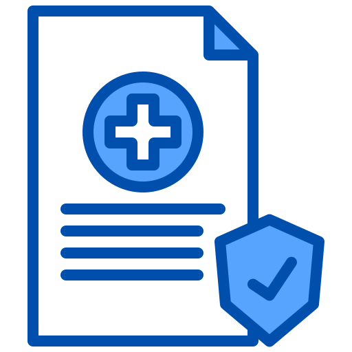 Life insurance xnimrodx Blue icon