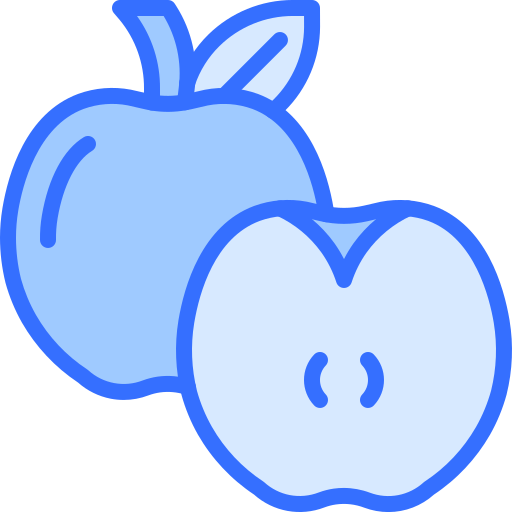 mela Coloring Blue icona