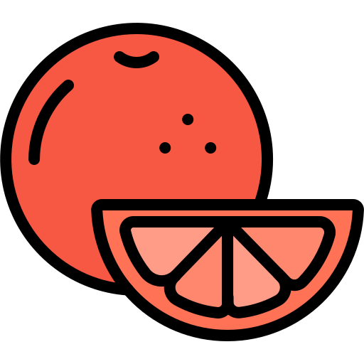 naranja Coloring Color icono