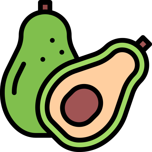 avocado Coloring Color icona