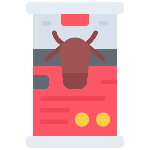 carne de vaca Coloring Flat icono