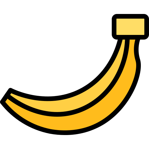 banana Coloring Color icono