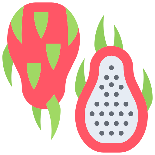 ピタハヤ Coloring Flat icon