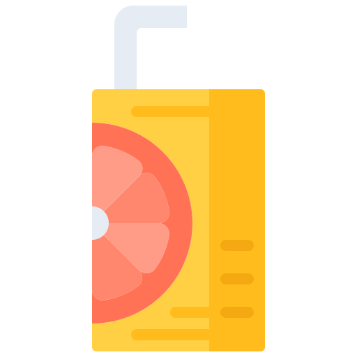 Juice Coloring Flat icon