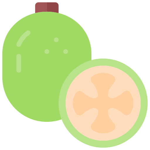 feijoa Coloring Flat icoon