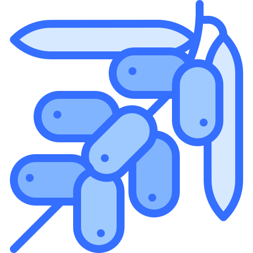 말린 씨앗 Coloring Blue icon