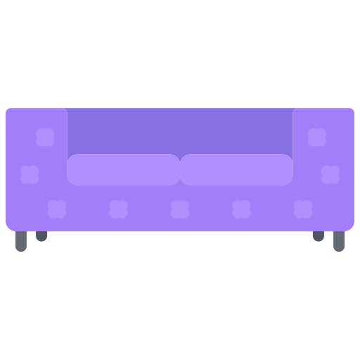sofa Coloring Color Icône