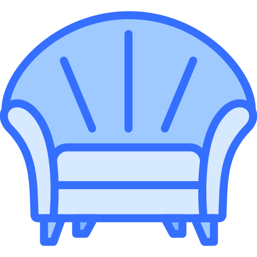 fotel Coloring Blue ikona