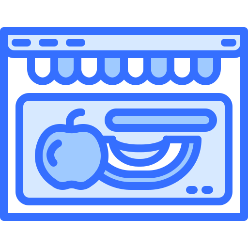 온라인 상점 Coloring Blue icon