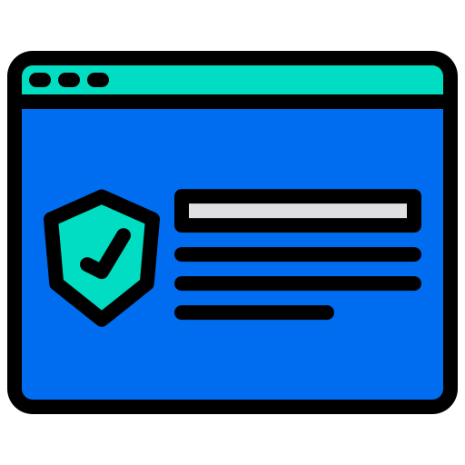 Data security xnimrodx Lineal Color icon