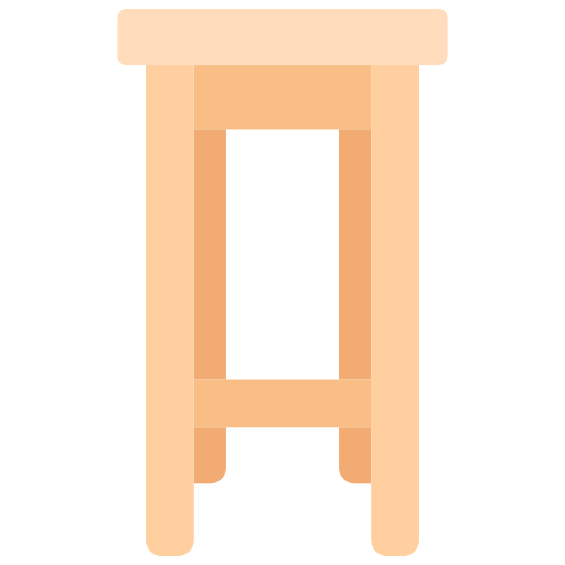 Stool Coloring Color icon