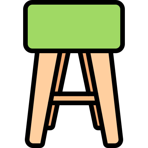 stołek Coloring Color ikona