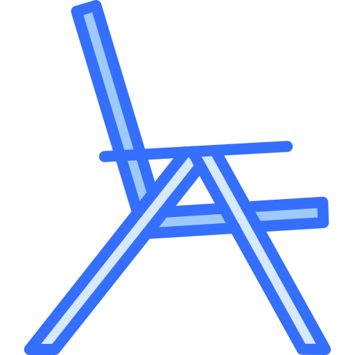 sedia Coloring Blue icona