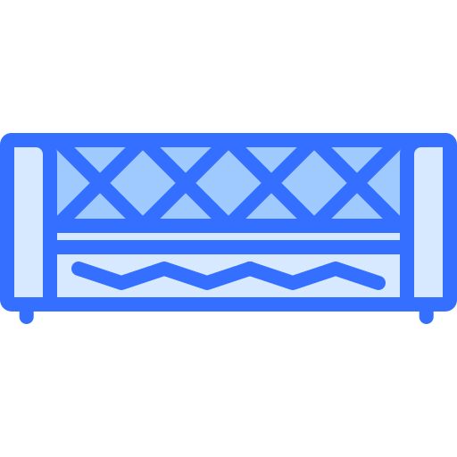 sofa Coloring Blue ikona