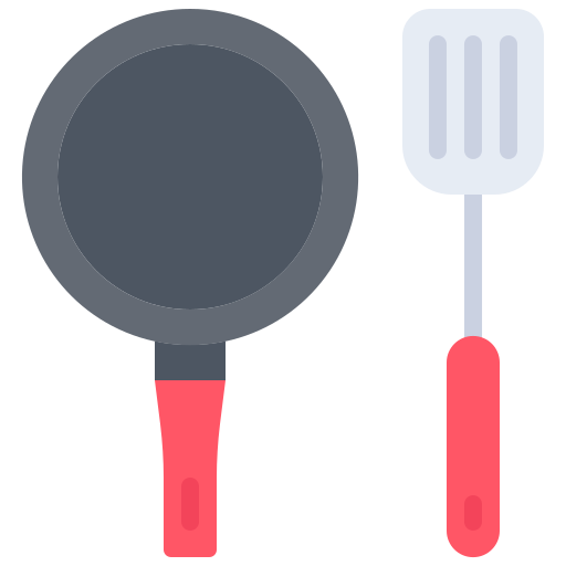 Pan Coloring Flat icon