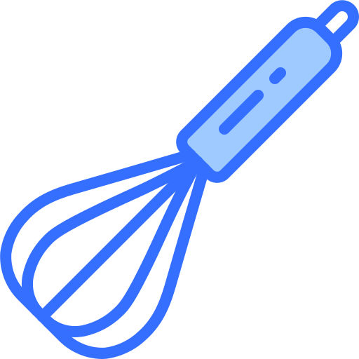 Whisk Coloring Blue icon