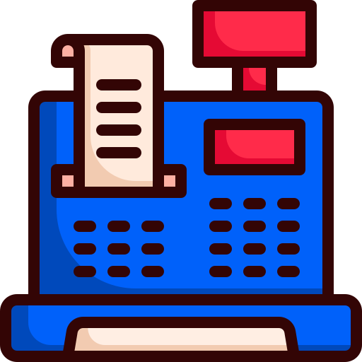 レジ Generic Outline Color icon