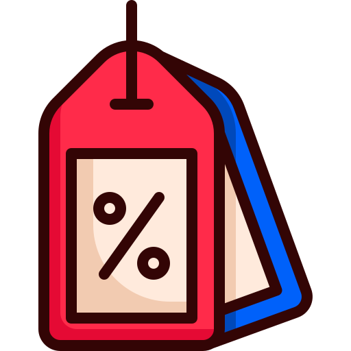 Price tag Generic Outline Color icon