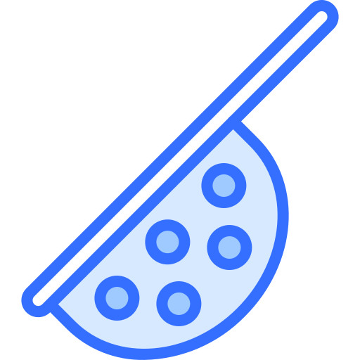 Colander Coloring Blue icon