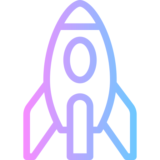 ロケット Generic Gradient icon