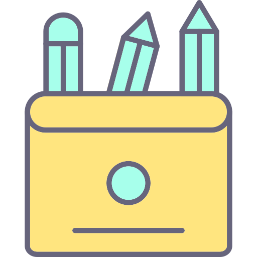 ołówki Generic Outline Color ikona