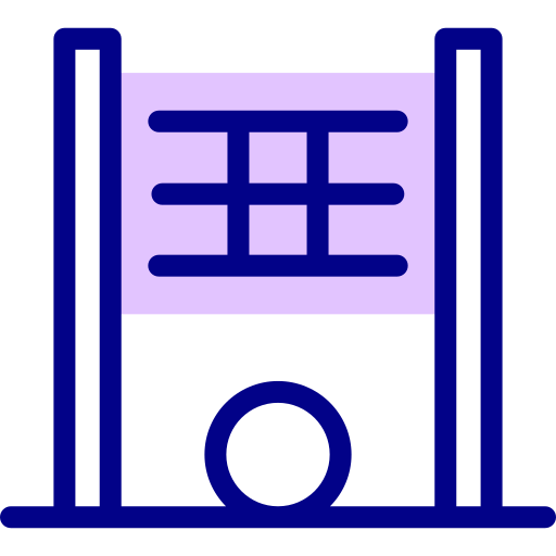 バレーボール Detailed Mixed Lineal color icon