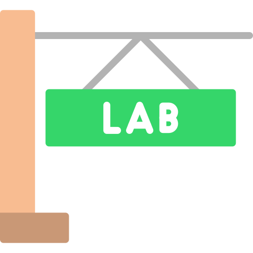laboratoire Generic Flat Icône