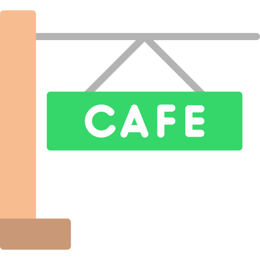 cafe Generic Flat icoon
