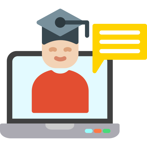 Online training Generic Flat icon