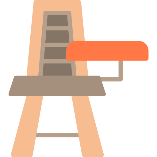silla de escritorio Generic Flat icono