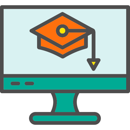 Elearning Generic Outline Color icon