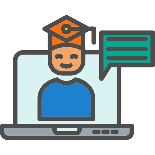 Online training Generic Outline Color icon