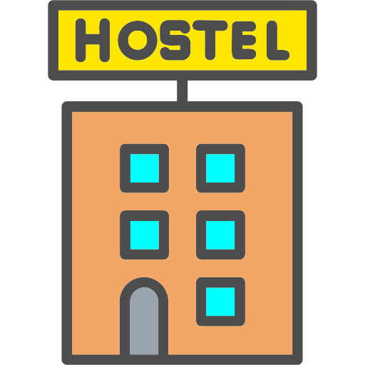 Hostel Generic Outline Color icon