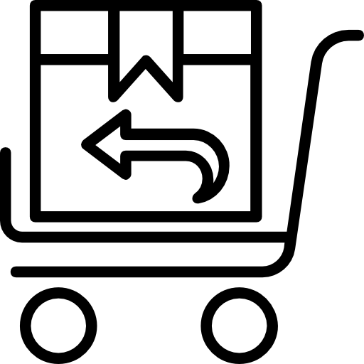 carretilla Vector Market Light Rounded icono