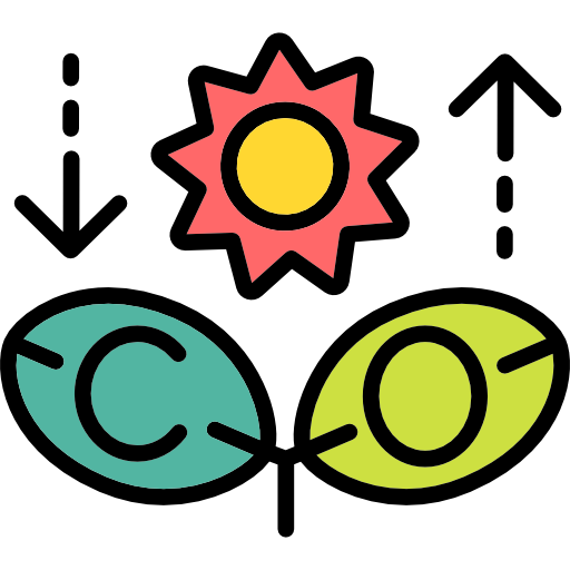 fotosíntesis Chanut is Industries Lineal Color icono