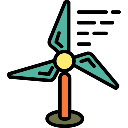 Turbine Chanut is Industries Lineal Color icon