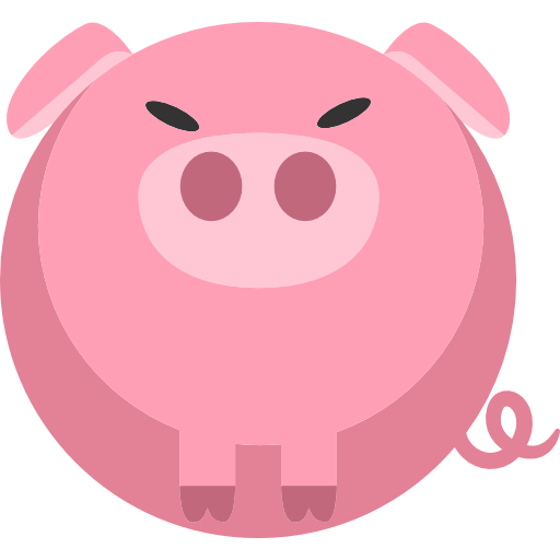 Pig Chanut is Industries Flat icon