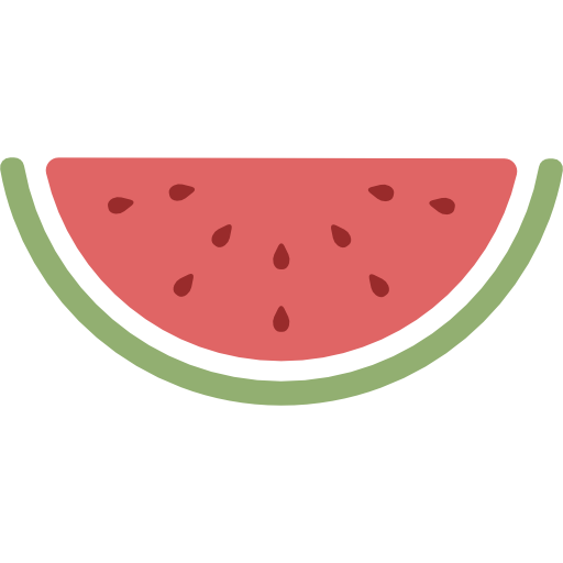 watermeloen Chanut is Industries Flat icoon