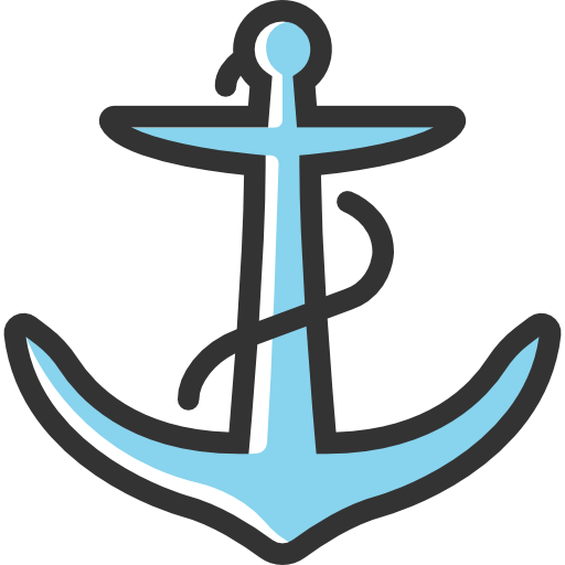 Anchor Chanut is Industries Lineal Color icon
