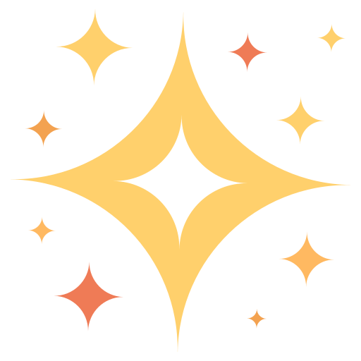 Sparkle Generic Flat icon