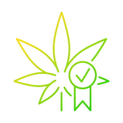 cannabis Generic Gradient Ícone