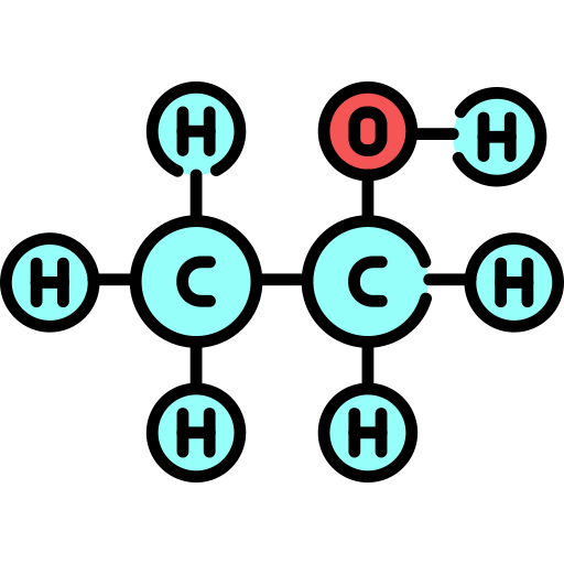 molécula Generic Outline Color Ícone