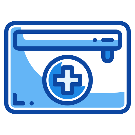 First aid kit Generic Blue icon