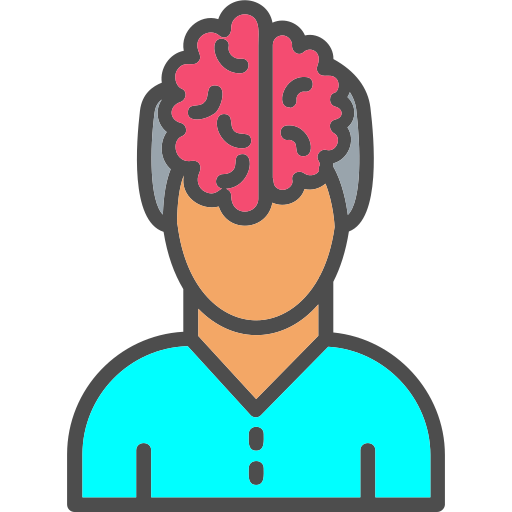 Brain Generic Outline Color icon