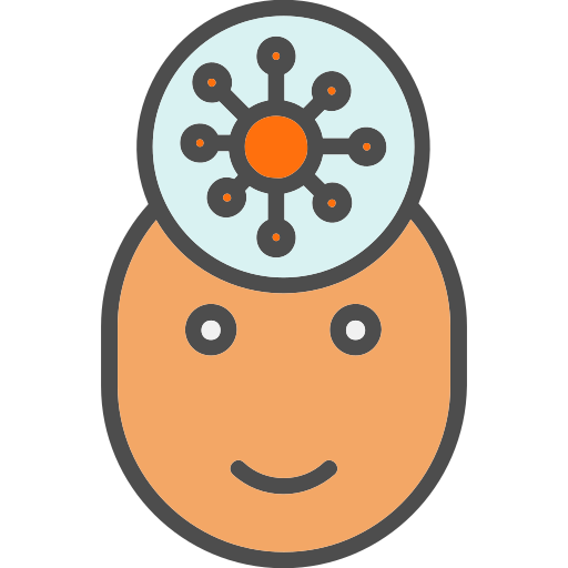 Head Generic Outline Color icon