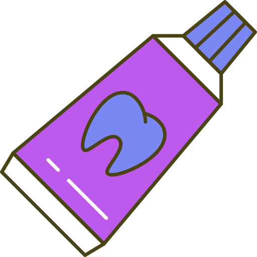 치약 Generic Thin Outline Color icon