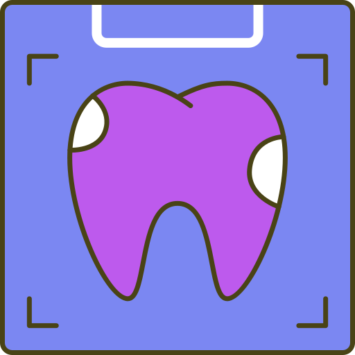 X-ray Generic Thin Outline Color icon