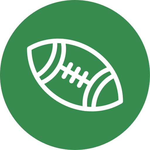 American football Generic Flat icon