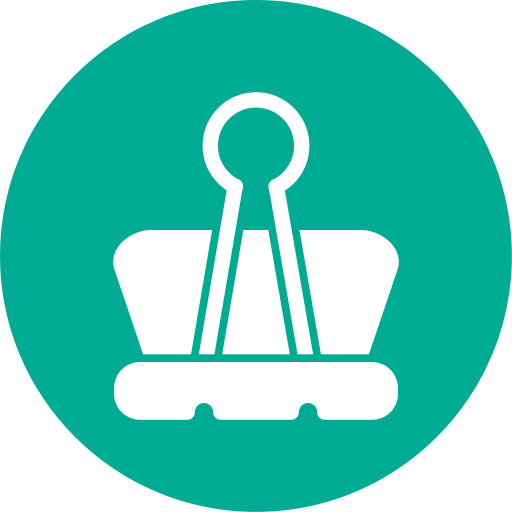 binder-clip Generic Mixed icon