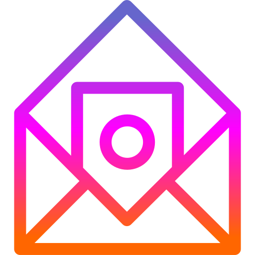 우편 Generic Gradient icon